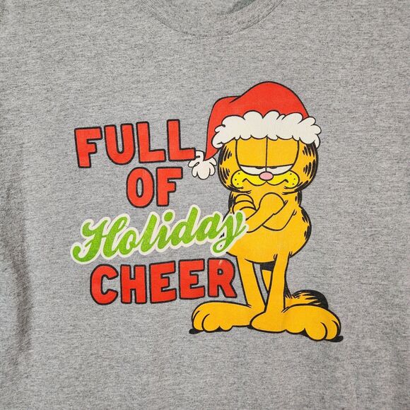 Garfield Shirt Unisex M Christmas Holiday Event Piece Festive Stocking Stuffer - Picture 2 of 10